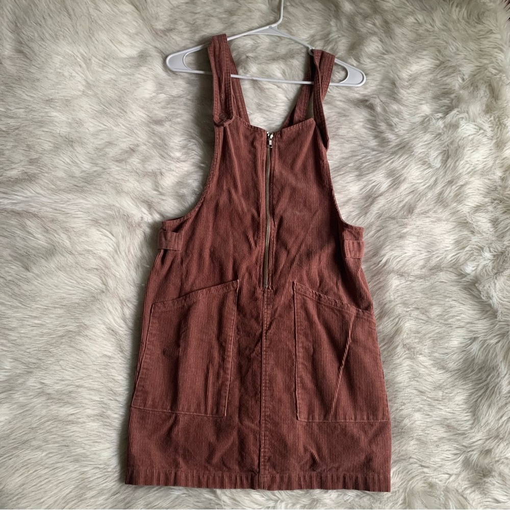 Wild Fable dusty Pink Corduroy double button midi Dress Size Medium